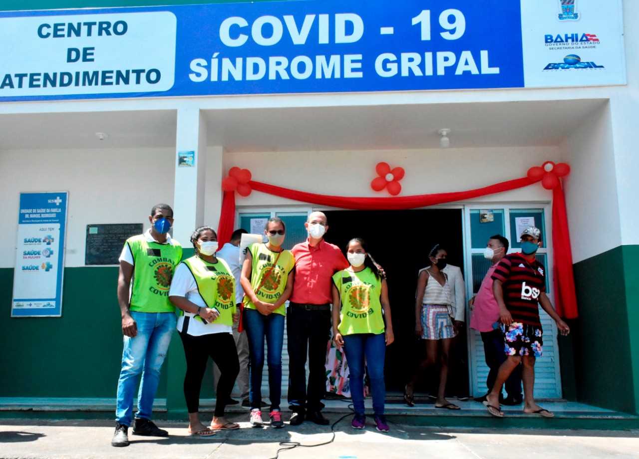 Camacã: Centro de Atendimento COVID 19 e Síndrome Gripal em pleno funcionamento